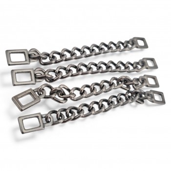Square Ended Zinc Alloy Chain 65 mm E 1834