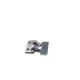 Frog fastening - 20 mm hook-and-eye fastener E 1763