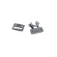 Frog fastening - 20 mm hook-and-eye fastener E 1763