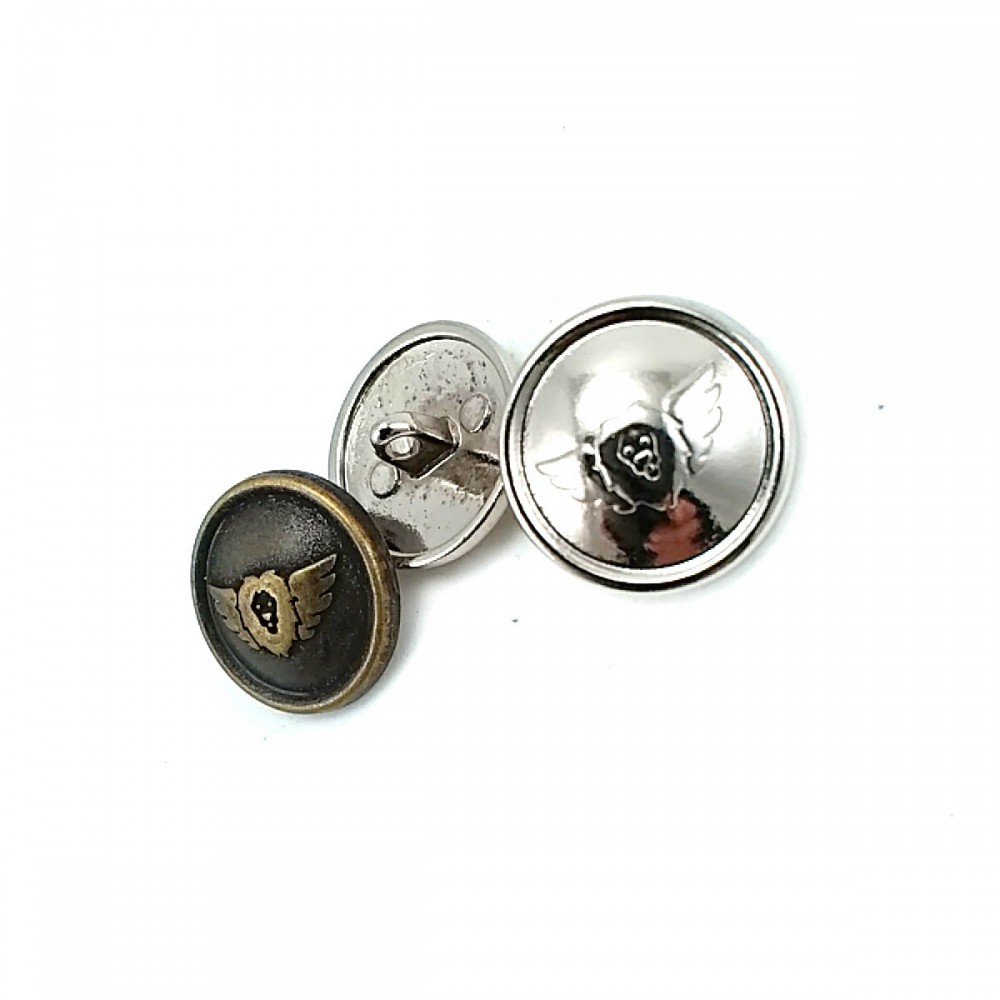 Metal Shank Button Prices | 20 mm - 39 size Lion Head Metal Shank Button