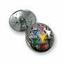 27 mm 44 L Enamel Shank Buttons - Coat and Jacket Buttons B 123