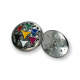 Sewing foot metal button button 27 mm B 123