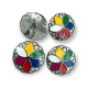 28 mm - 48 L Enameled Button Coat and Coat Button Stylish and Elegant B 124