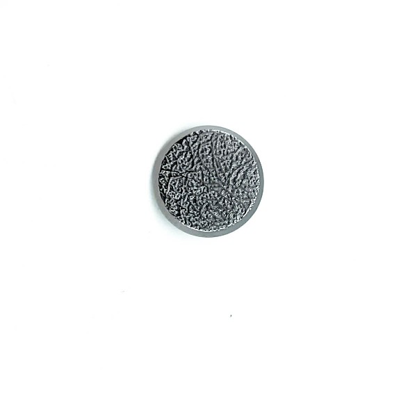 23 mm Patterned Footed metal button - 36 lignes B 15