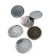 25 mm 40 L  Coat and Jacket Coat Button Transparent Enameled Button B 23