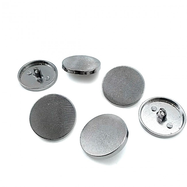 25 mm Ayaklı düğme zamak metal çizgili 40 ligne B 38 25 mm Ayaklı düğme zamak metal çizgili 40 ligne B 38