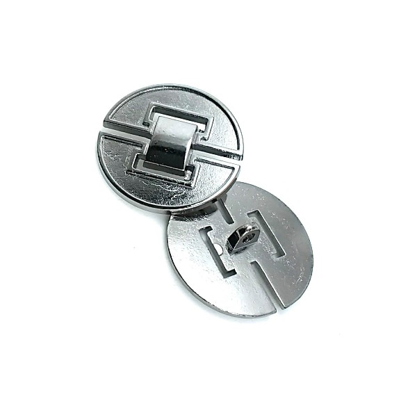 30 mm - 48 L Enamel Coat and Leather Coat Button B 58