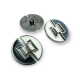 30 mm - 48 L Enamel Coat and Leather Coat Button B 58