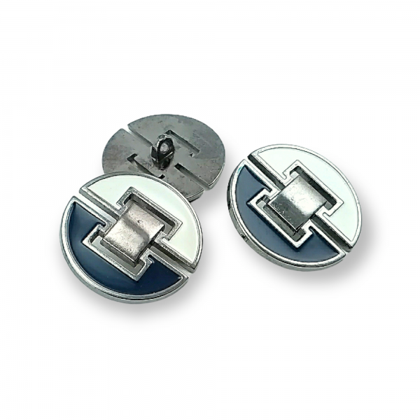 30 mm - 48 L Enamel Coat and Leather Coat Button B 58