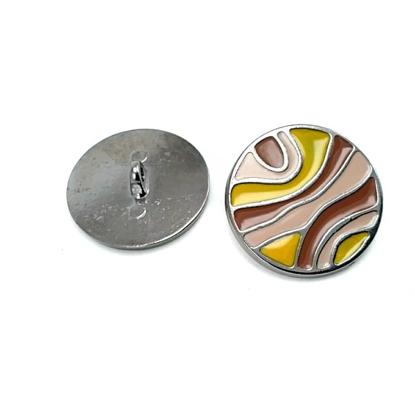 28 mm 44 L Coat and Outdoor Wear Button Metal Color Combination B 83 MN V1