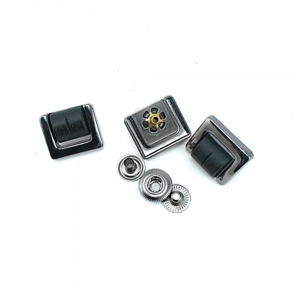 17 x 20 mm Plastic and Metal Snap Button CPC 1