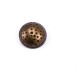 Dotted 20 mm Footed metal button - 33 lignes E 1022