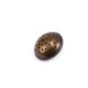 Dotted 20 mm Footed metal button - 33 lignes E 1022