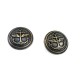 23 mm 36 L Ship Anchor Logo Coat and Blazer Button E 1036