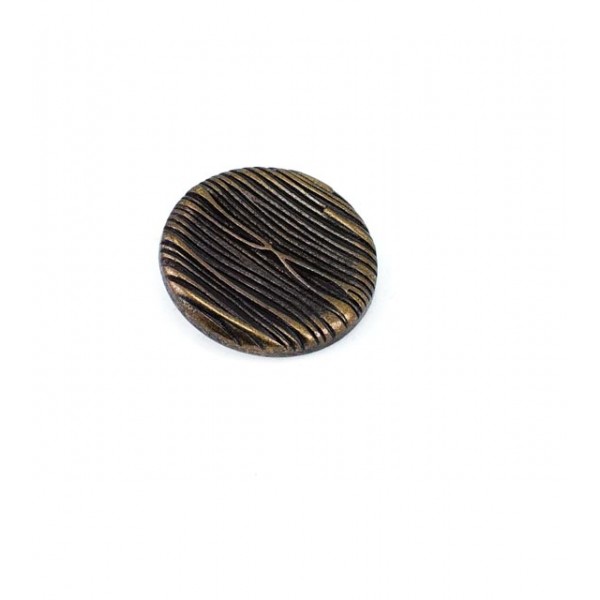 Tree Trunk Design Metal Foot Button 28 mm - 44 size E 1041
