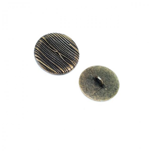 Tree Trunk Design Metal Foot Button 23 mm - 37 size E 1042