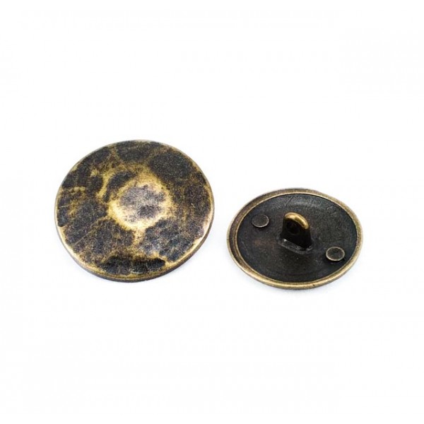 23 mm - 36 L Dip Patterned Shank Button Cardigan and Coat Button E 1044