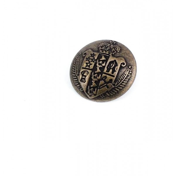 23 mm Medieval Design Footed button Metal E 1050