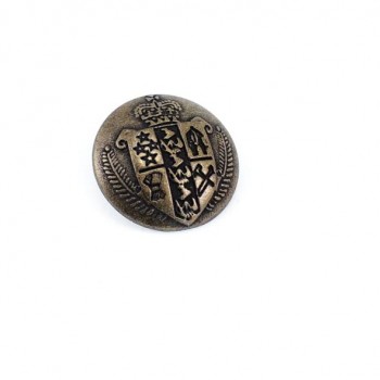 23 mm Medieval Design Footed button Metal E 1050