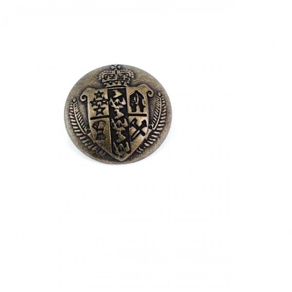 23 mm Medieval Design Footed button Metal E 1050