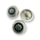 21 mm - 32 L Women's Jacket Button Floral Embroidered Shank Button E 1055