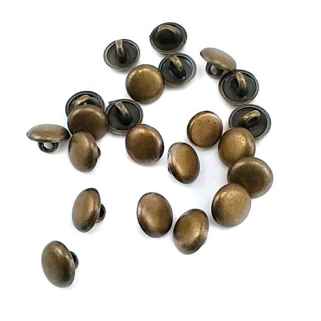 10 mm 16 Boy Sade Ayaklı Düğme Metal E 1070 10 mm 16 Boy Sade Ayaklı Düğme Metal E 1070