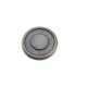 Enamelled coat and leather coat shank button 33 mm - 53 L - E 1085