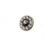 Stoned bottom button 17 mm - 27 size E 1088
