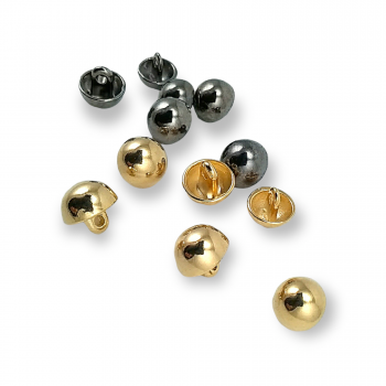 11 mm - 18 L Metal Shank Ball Button E 1092