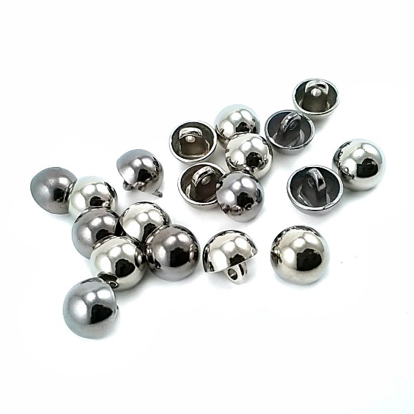 11 mm - 18 L Metal Shank Ball Button E 1092