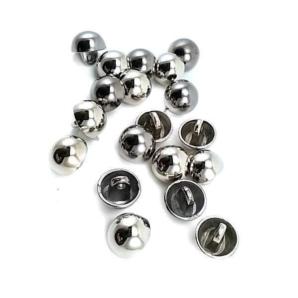 11 mm - 18 L Metal Shank Ball Button E 1092