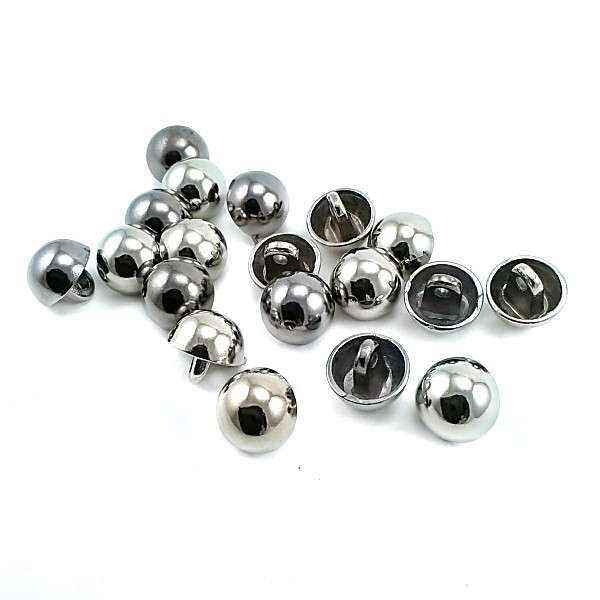 11 mm - 18 boy Metal Ayaklı Top Düğme E 1092