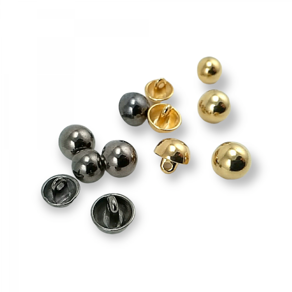 11 mm - 18 L Metal Shank Ball Button E 1092