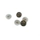 14 mm - 22 length Patterned sew-on button E 1124