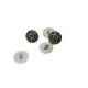 14 mm - 22 length Patterned sew-on button E 1124