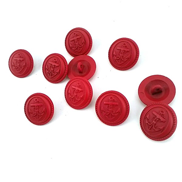 18 mm - 29 length Anchor Design Metal Foot Button E 1151