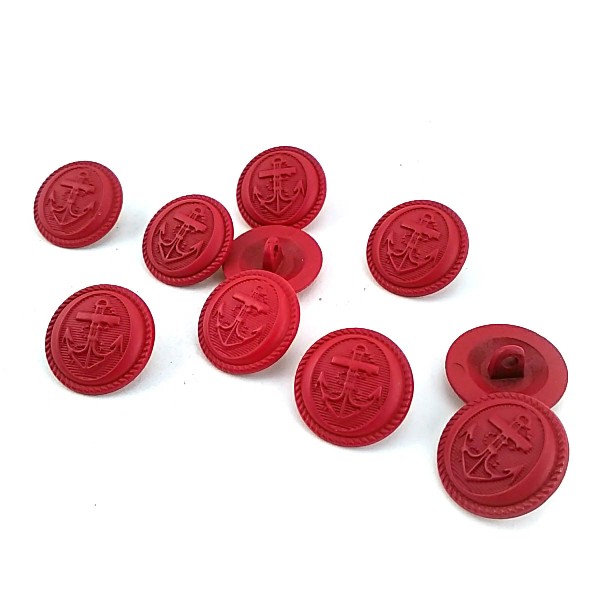 18 mm - 29 length Anchor Design Metal Foot Button E 1151