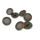 20 mm - 31 size Unformed Button with Metal Foot E 1155