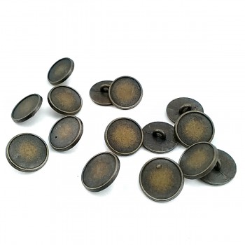 15 mm - 24 size Classic Metal Footed Button E 1156