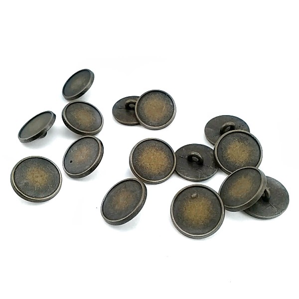 15 mm - 24 size Classic Metal Footed Button E 1156