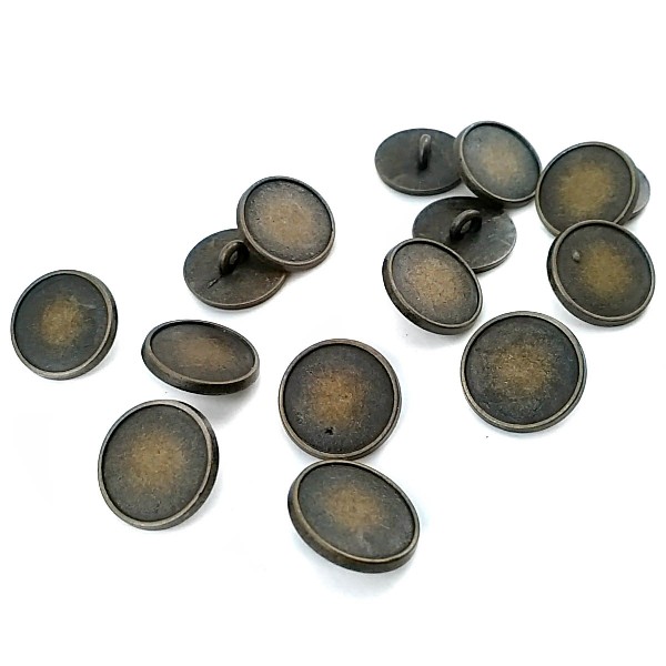 15 mm - 24 size Classic Metal Footed Button E 1156