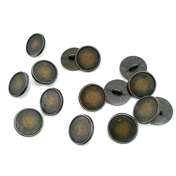 15 mm - 24 size Classic Metal Footed Button E 1156