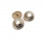 20 mm - 32 L Shank Button Sewing Button Swirl Pattern E 117