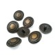 20 mm - 32 boy Klasik Desenli Alttan Dikme Metal Düğme E 117