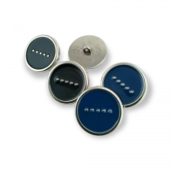 28 mm - 46 L Coat and Coat Button Stylish Design Enameled Button E 1200