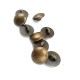 8 mm - 13 size Half Sphere Design Metal Foot Button E 988