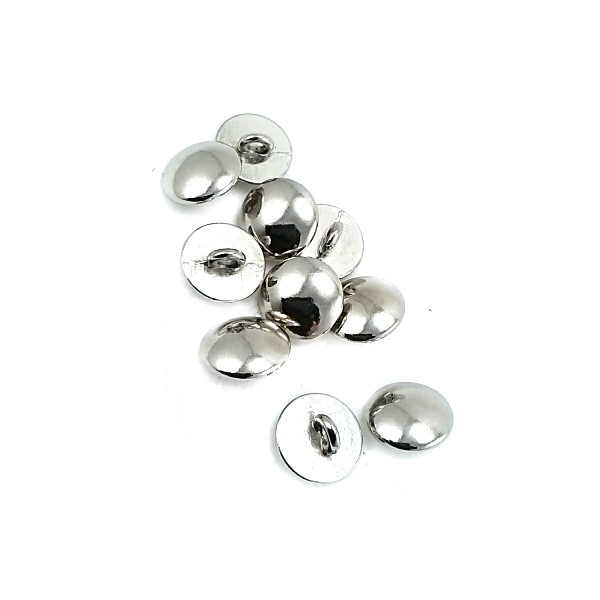 8 mm - 13 size Half Sphere Design Metal Foot Button E 988