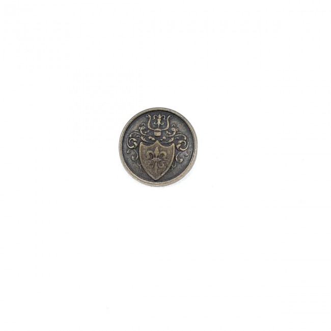 15 mm Ayaklı metal düğme desenli - 24 lignes E 1252 15 mm Ayaklı metal düğme desenli - 24 lignes E 1252
