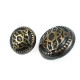 15 mm Foot with metal button pattern - 24 lignes E 1252