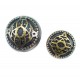 15 mm Foot with metal button pattern - 24 lignes E 1252